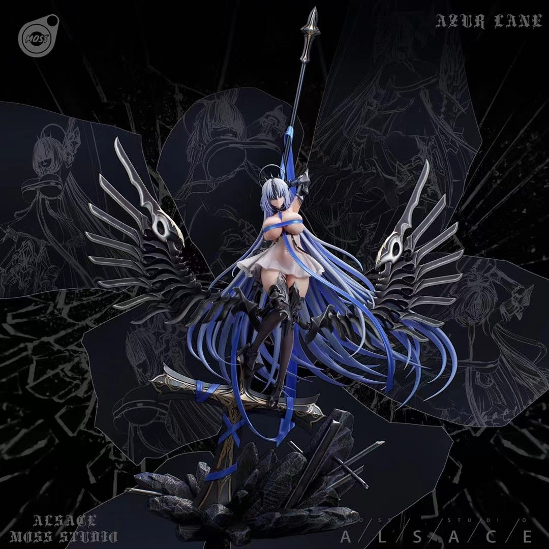 Azur Lane Alsace Figure - Premium Anime Collectible from MOSS Studio | Perfect for Display, Gifts, and Anime Fans