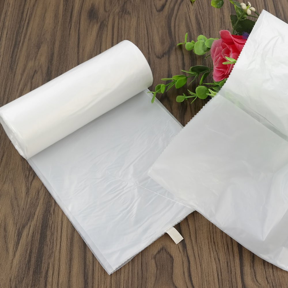 2.6 Gallon Trash Can Liners, 150 Count Small Trash Bags for Kitchen, Bathroom & Office Waste Disposal - Strong & Leak-Proof Garbage Bags