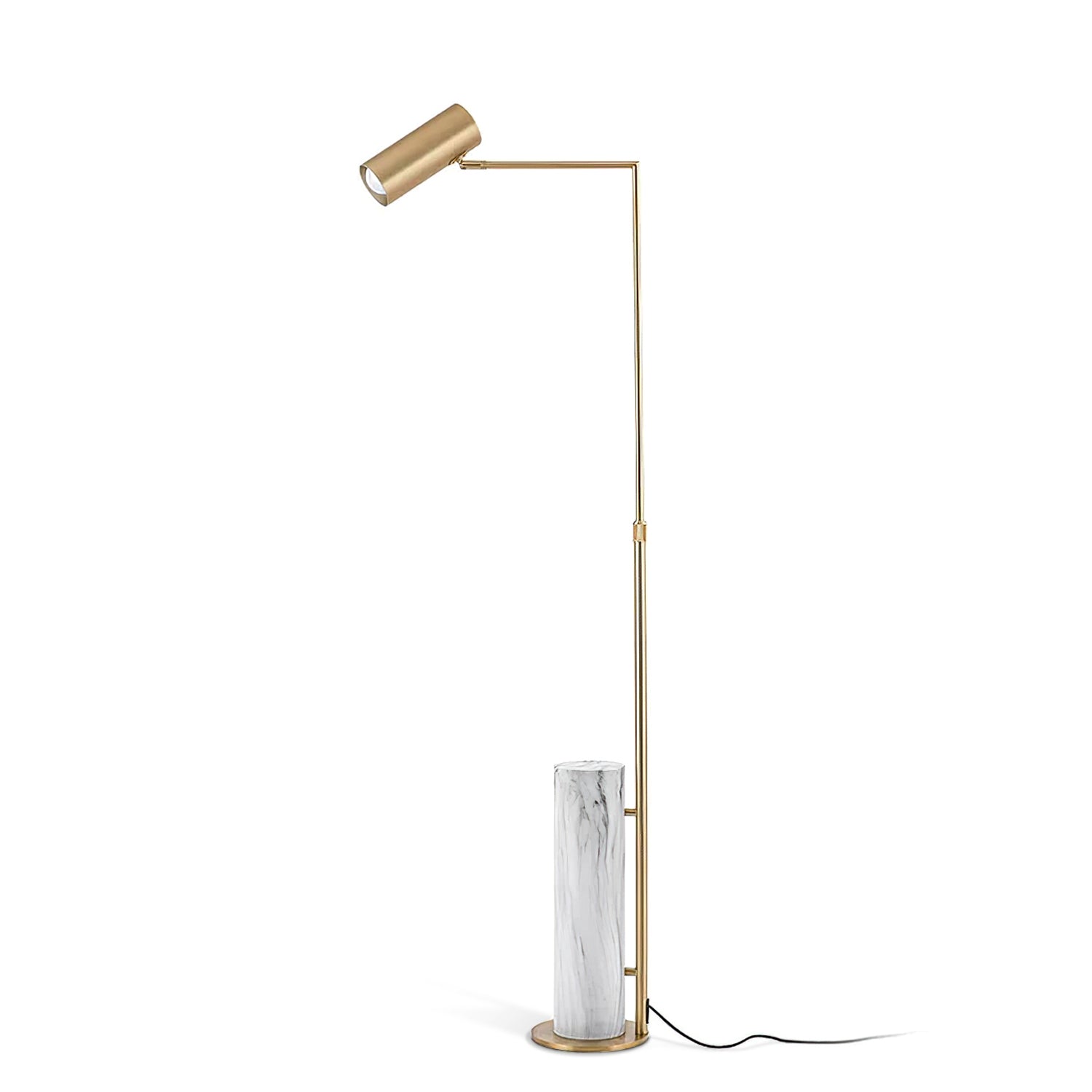 Modern Dimmable LED High Floor Lamp for Living Room - Adjustable Brightness, Tall Standing Light for Bedroom, Office & Reading Corner - Warm White to Cool Daylight (3000K-6500K)