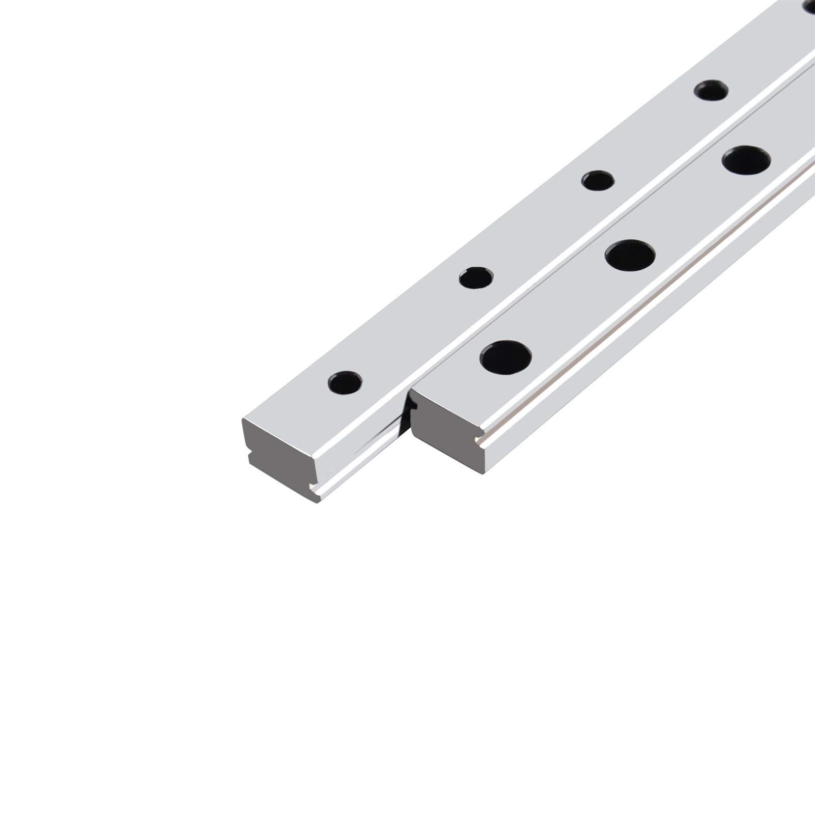 High Precision MGN7 MGN9 MGN12 MGN15 Linear Guide Rail 100mm-1000mm for CNC Machines & 3D Printers | Miniature Linear Motion System Without Slider Block | Perfect for DIY CNC Routers, Laser Cutters, and Automation Projects (MGN15, 1000mm Length)