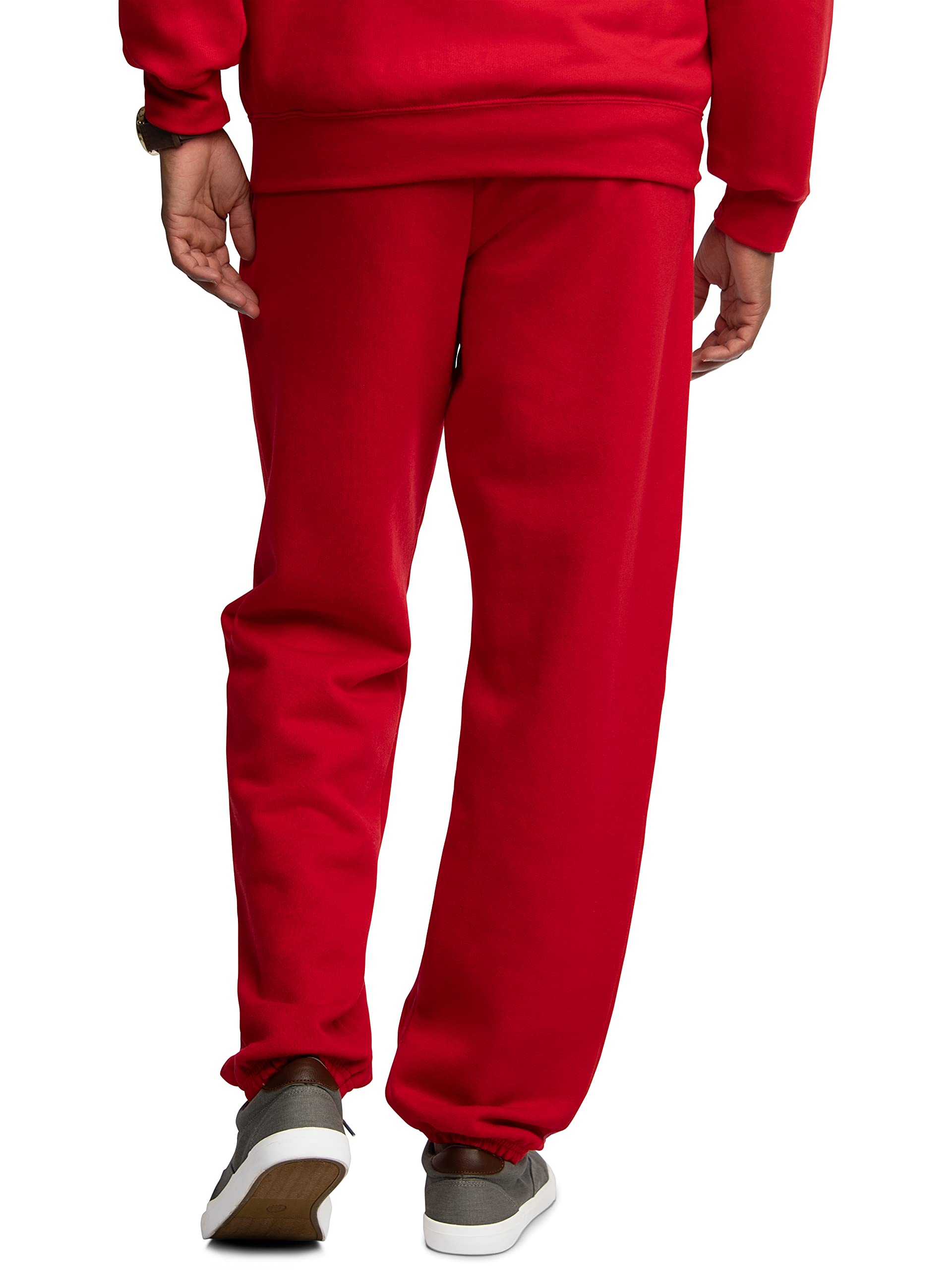 Fruit of the Loom Men's Eversoft Fleece Sweatpants - Soft Comfortable Jogger Pants for Lounge, Workout & Casual Wear