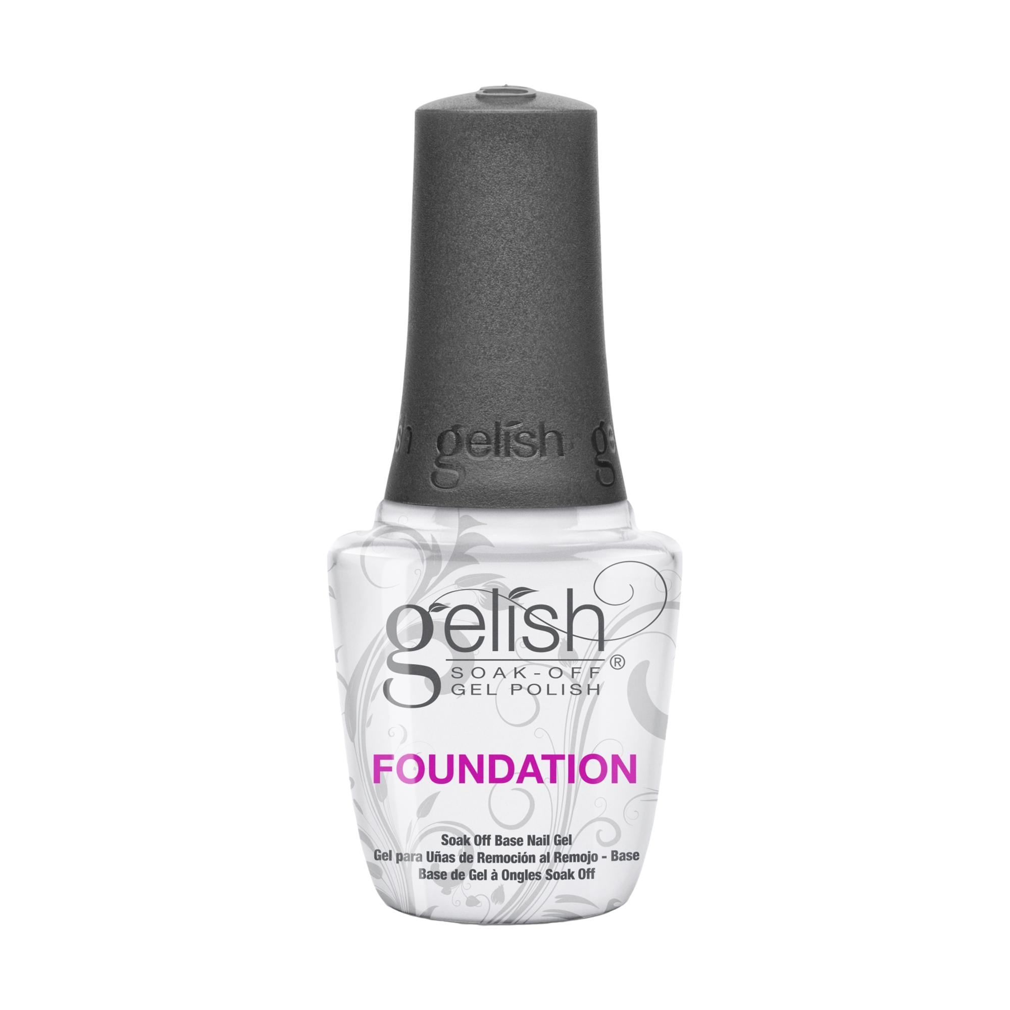 Gelish Foundation Base Gel Polish - 0.5 fl oz Nail Strengthener for Long-Lasting Manicures - Perfect for Home & Salon Nail Care