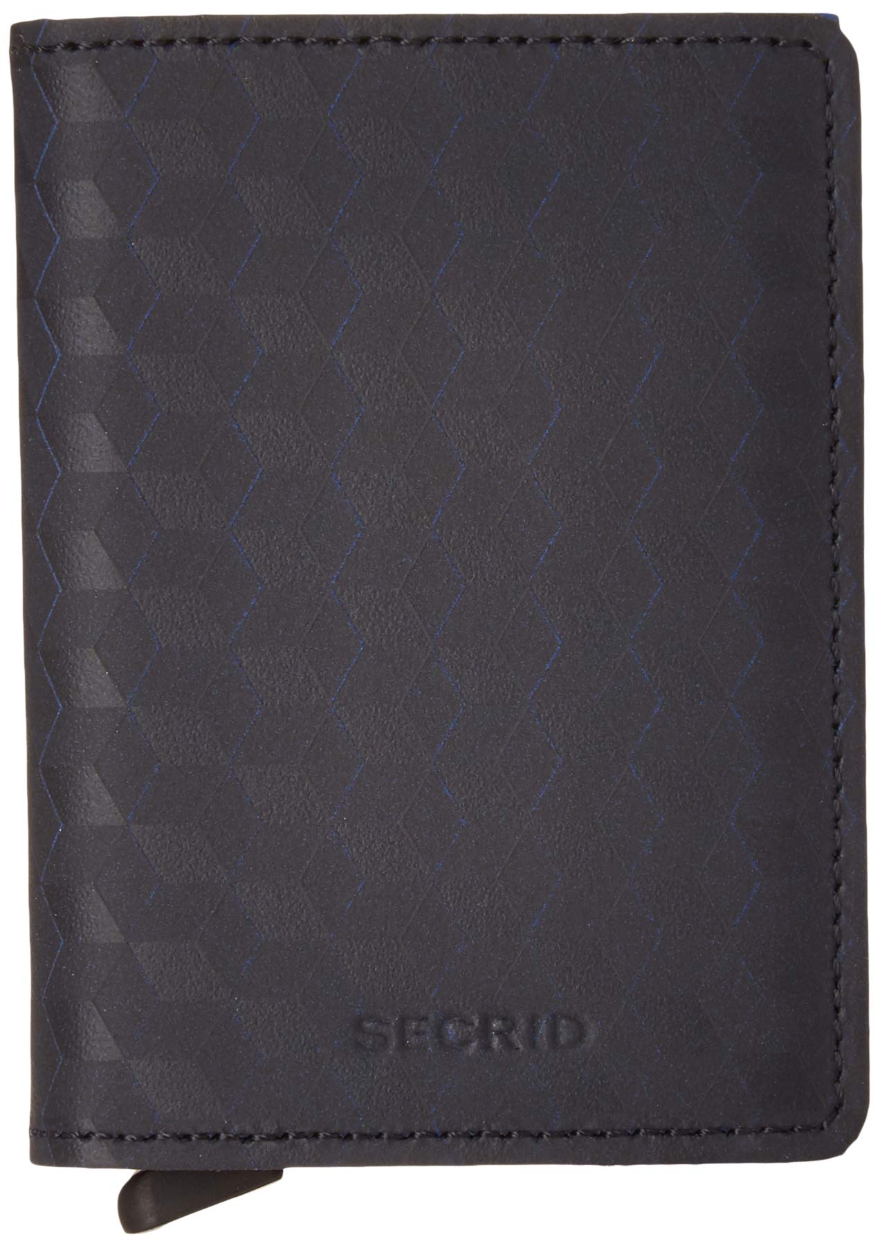SECRID Slim Wallet for Men - RFID Blocking Leather Minimalist Wallet with Money Clip | Optical Black | Perfect for Travel, Business & Everyday Carry