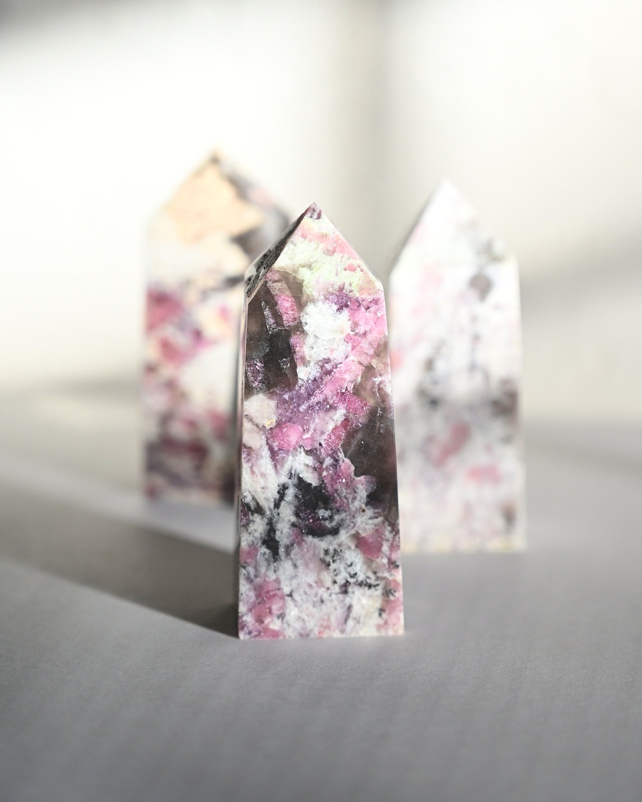 Natural Pink Tourmaline Crystal Point - Healing Stone for Meditation, Chakra Balancing & Energy Work | Perfect for Home Decor, Yoga Spaces & Spiritual Gifts