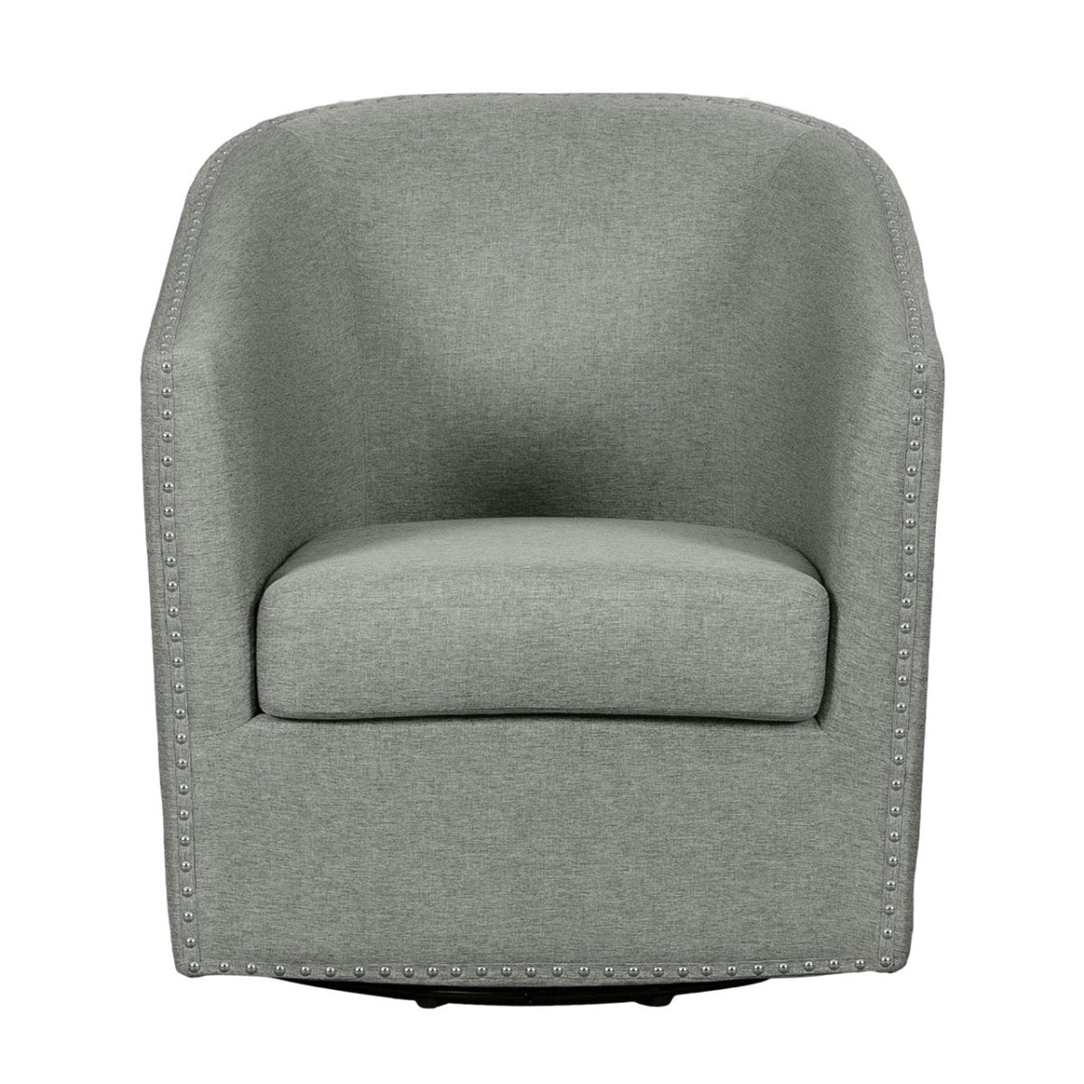 Sabine Swivel Chair - 360 Degree Rotating Modern Accent Chair with Padded Seat - Perfect for Living Room, Office, or Reading Nook