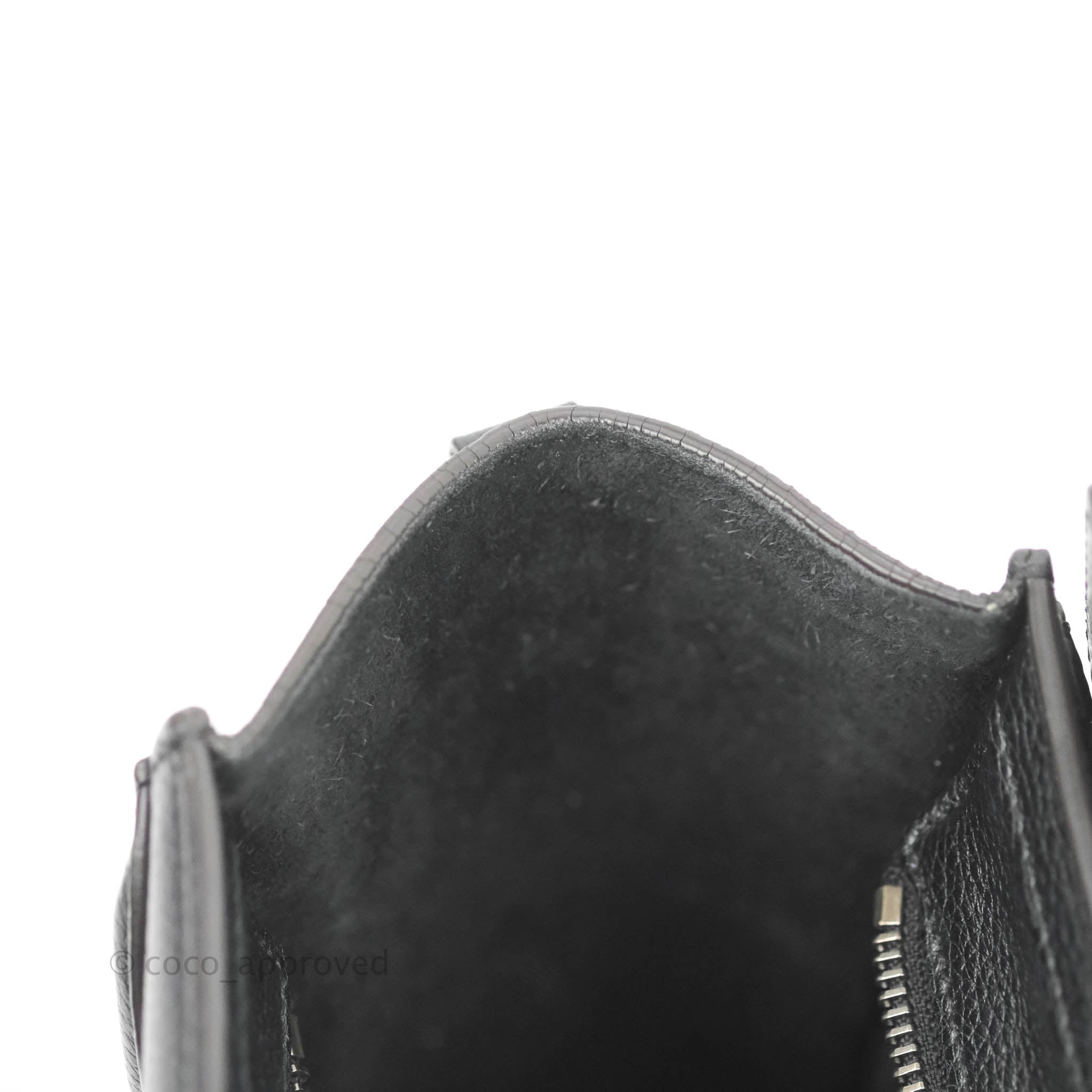 Celine Nano Luggage Bag in Black Drummed Calfskin with Silver Hardware - Perfect for Work, Travel & Everyday Use