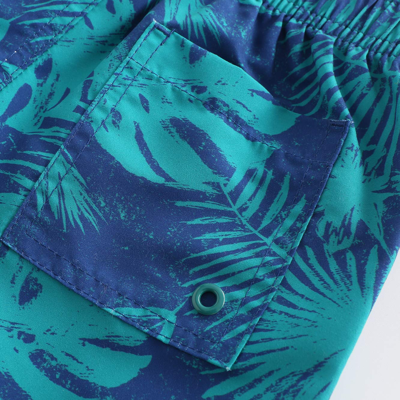 HowJoJo Boys' Dinosaur Swim Trunks - Quick Dry 3D Printed Swim Shorts with UPF 50+ Sun Protection - Perfect for Beach, Pool & Summer Water Activities