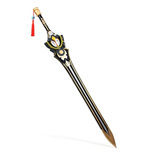 Genshin Impact Cosplay Sword - 120cm Prototype Rancour 4-Star Detachable Weapon Prop for Halloween & Anime Conventions | Perfect for Cosplay Enthusiasts & Game Fans