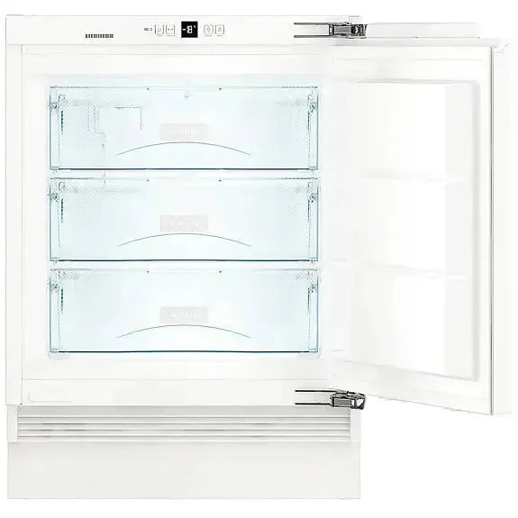 Liebherr 95 Liter Integrated Under Counter Freezer - Energy Efficient Compact Freezer for Kitchen, Basement, or Garage Storage