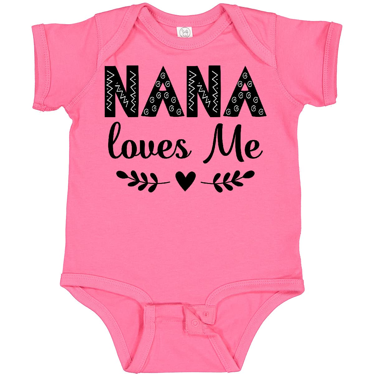 Inktastic Nana Baby Girl Clothes - Cute Baby Bodysuit for Newborn & Infant | Perfect for Family Photos, Playdates & Everyday Wear