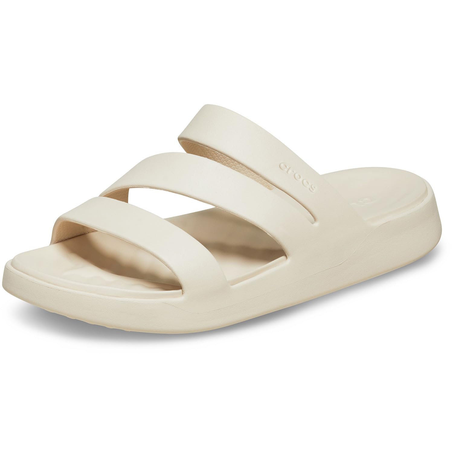 Crocs Getaway Strappy Women's Sandals - Lightweight Comfortable Slip-On Beach & Pool Shoes for Summer Outdoor Activities
