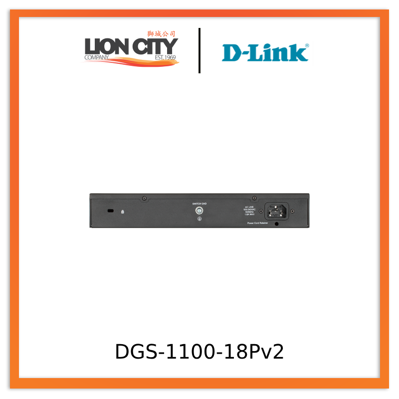D-Link DGS-1100-18Pv2 18-Port Gigabit Smart Managed PoE Switch | Network Switch for Office, Home & Small Business | High-Speed Data Transfer & Power Over Ethernet