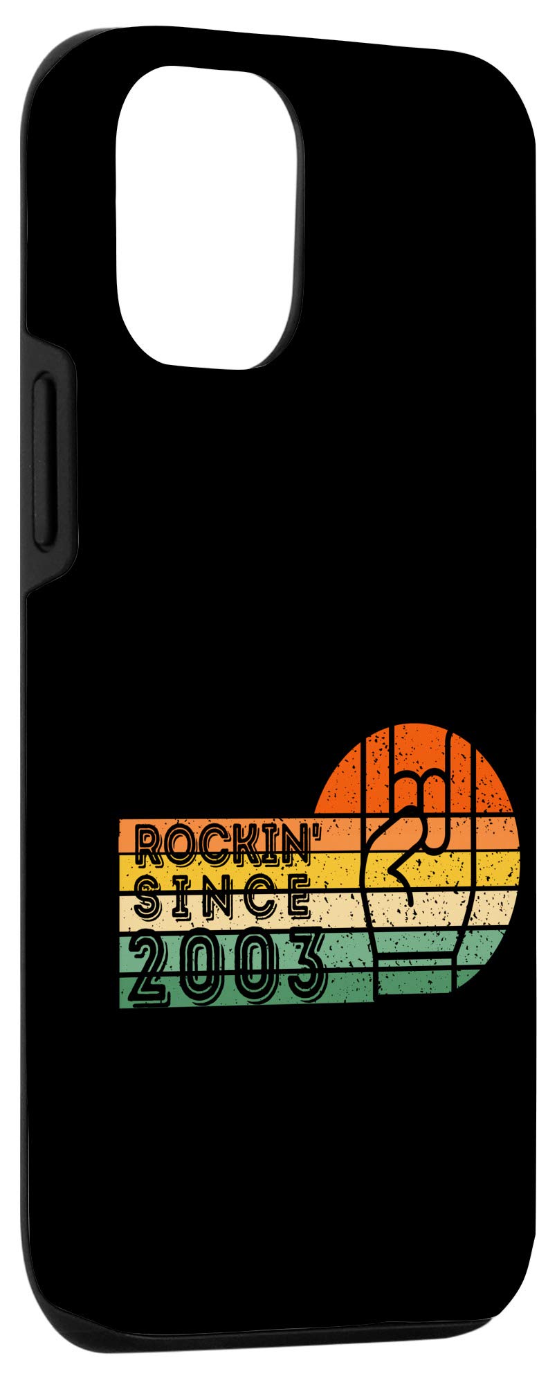 Vintage Retro 2003 iPhone 12/12 Pro Case - 18th Birthday Gift for 18 Year Old - Perfect for 2000s Nostalgia & Milestone Celebrations