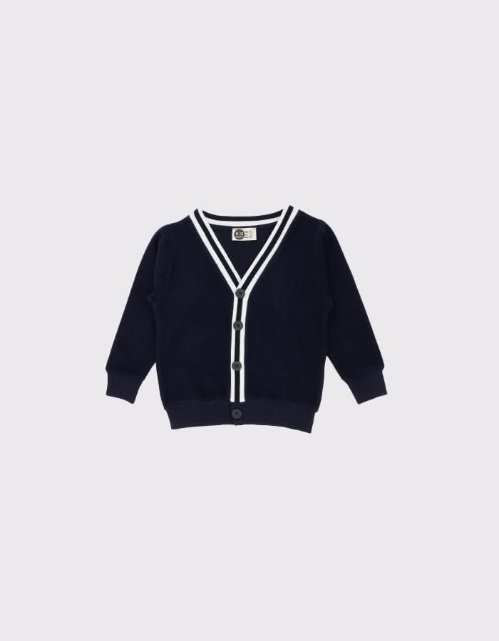 Kids Buttoned Knit Cardigan - Soft & Cozy Sweater for Boys & Girls - Perfect for School, Playdates & Family Outings