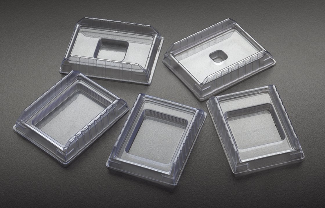 Simport M475-1 PVC Disposable Base Mold - 7mm x 7mm x 5mm (Pack of 1000) - Ideal for Laboratory, Medical, and Dental Applications