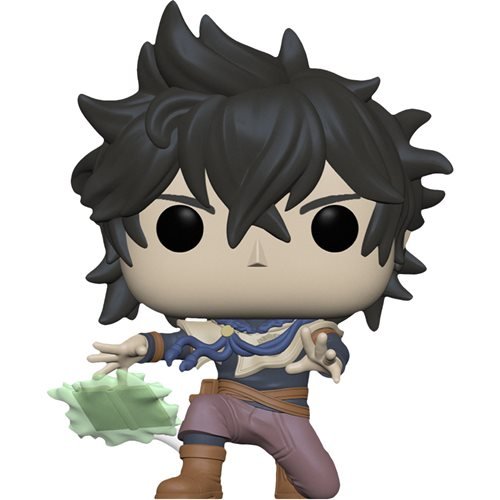 Black Clover Yuno Pop! Vinyl Figure - Anime Collectible [1101] - Perfect for Fans, Display & Gift Giving