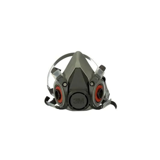3M 6200/07025(AAD) Medium Half Facepiece Reusable Respirator - 6 Pack | Dust, Paint, Chemical Protection for Construction, Woodworking & DIY Projects