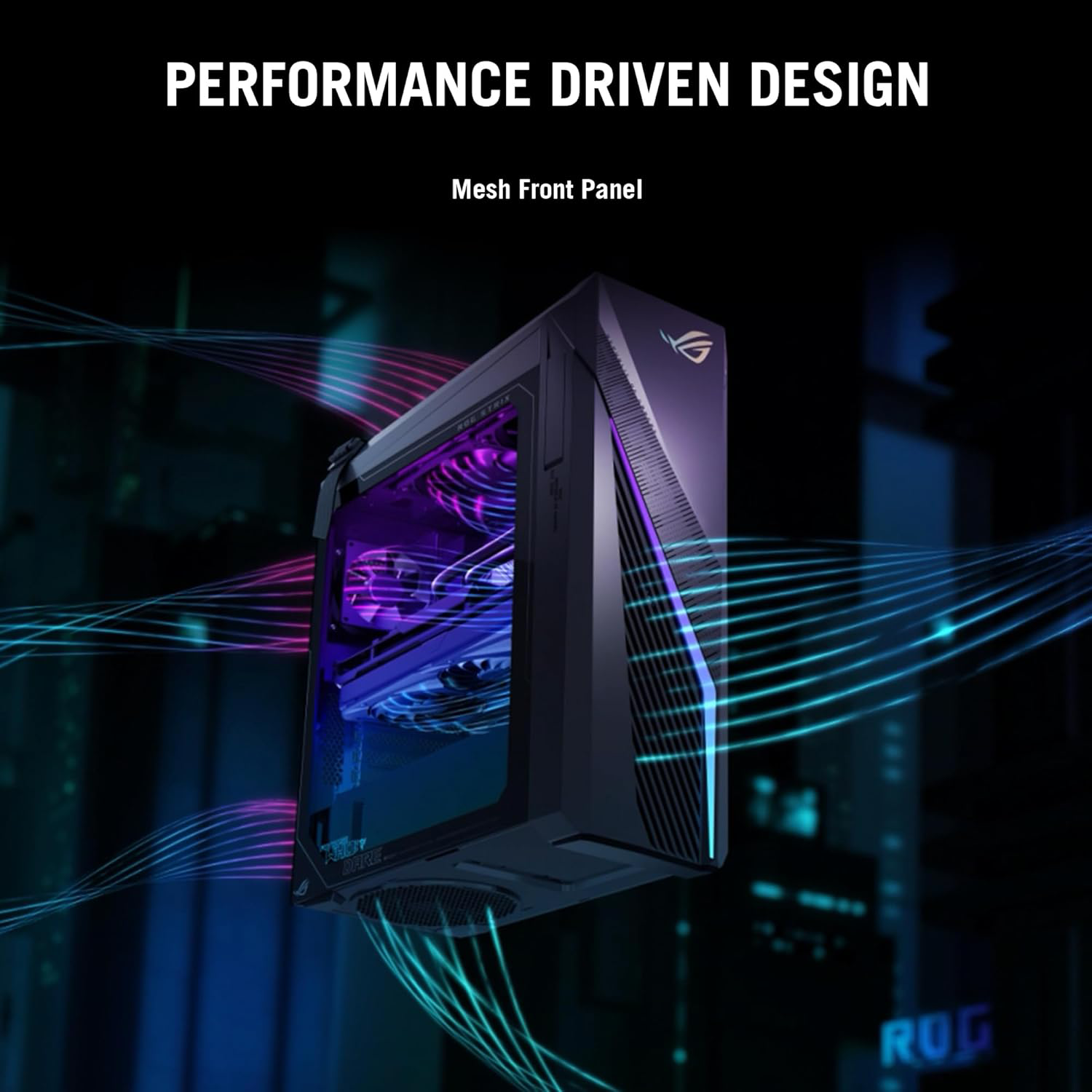 ASUS ROG Strix Gaming Desktop PC - Intel Core i7 Processor, 16GB RAM, NVIDIA GeForce RTX 4070, 1TB SSD, Windows 11 Home (Grey) - Perfect for 4K Gaming, Video Editing & Streaming