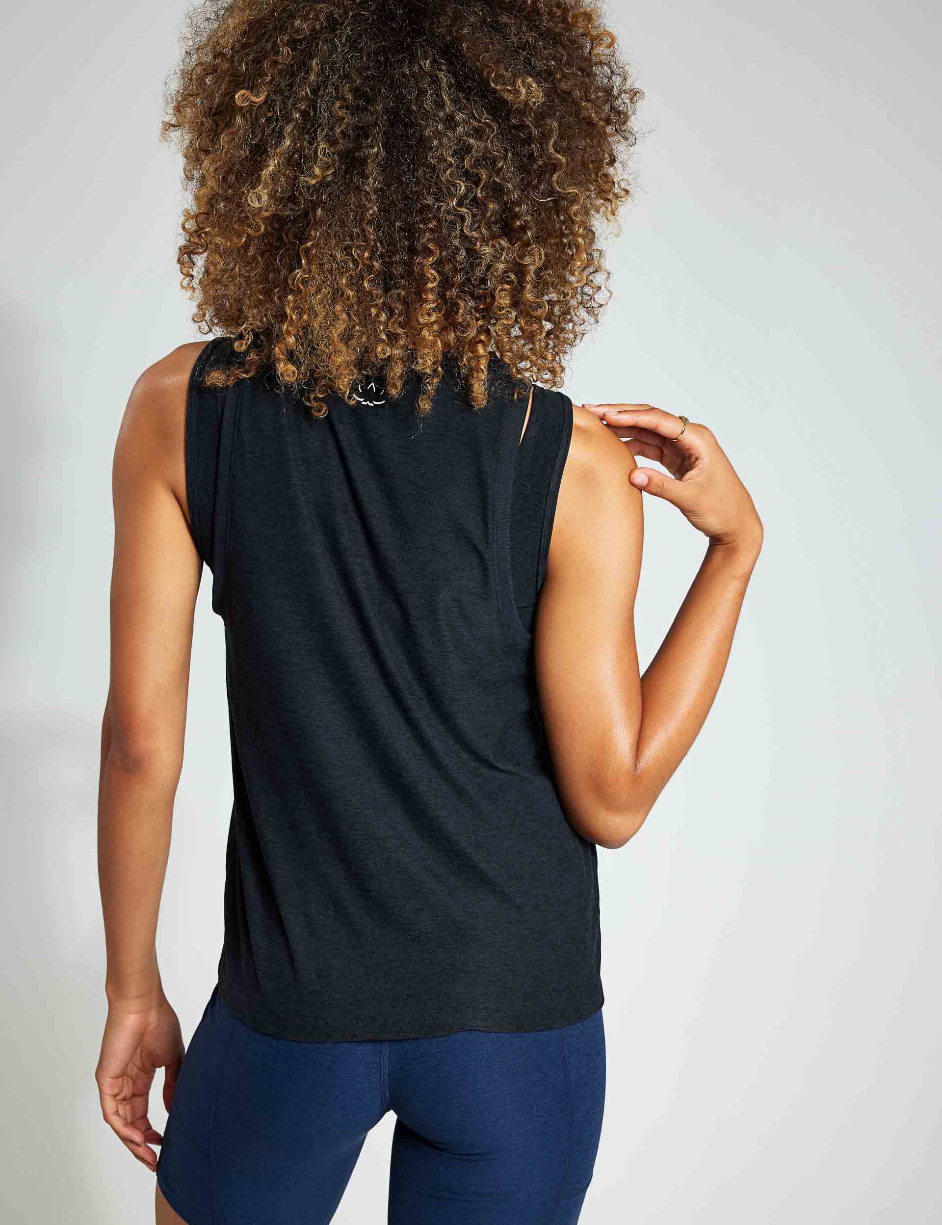 Featherweight Rebalance Tank - Darkest Night | Lightweight Comfortable Women's Workout Top for Yoga, Running & Gym