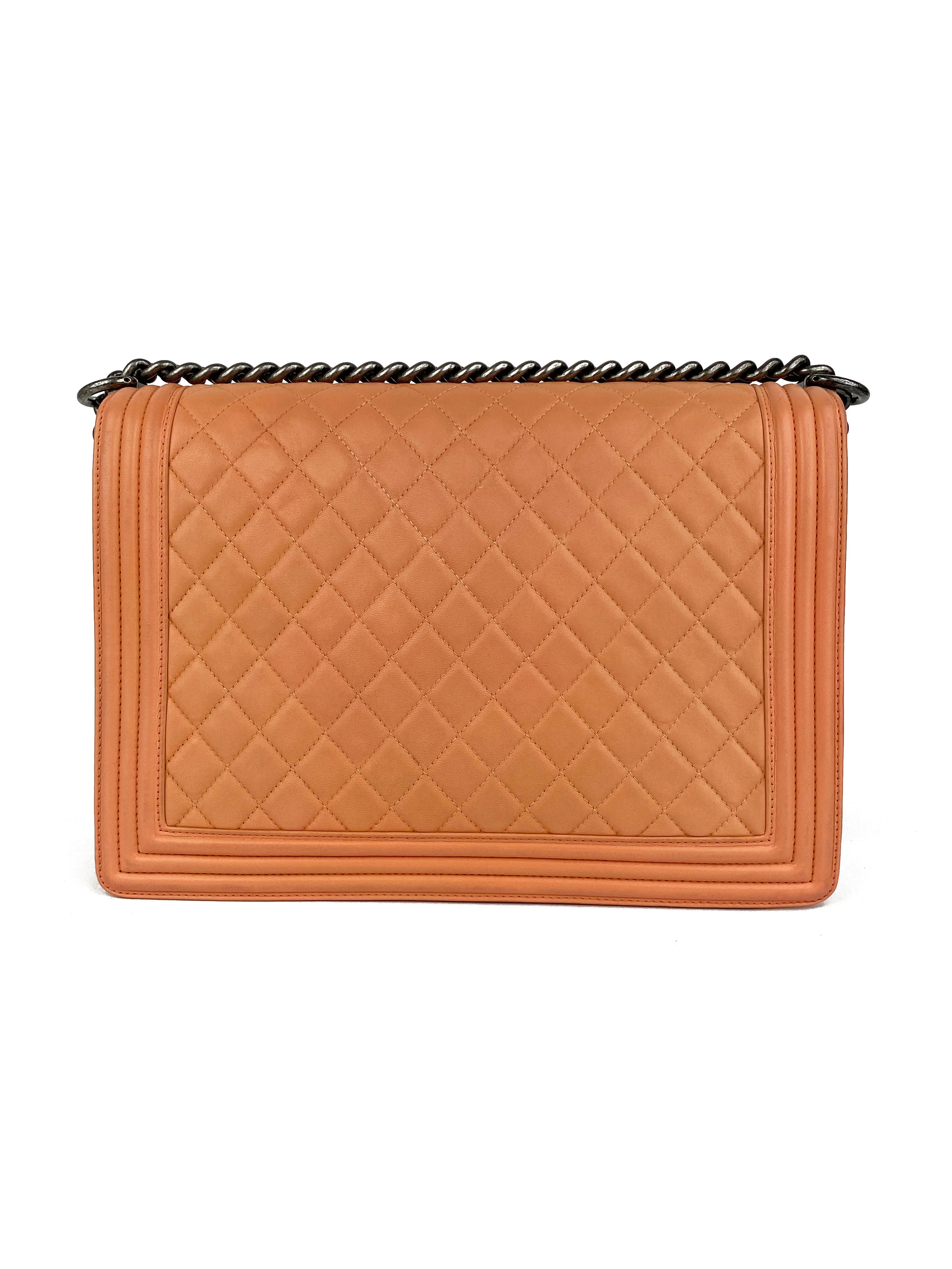 Chanel Jumbo Classic Flap Bag in Salmon Pink - Luxury Designer Handbag for Women, Perfect for Evening Events & Special Occasions