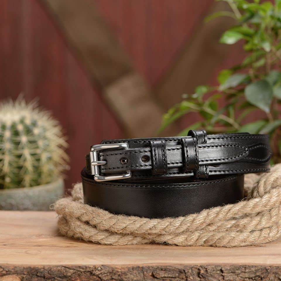 Premium Bullhide Leather Belt for Men - 1.50