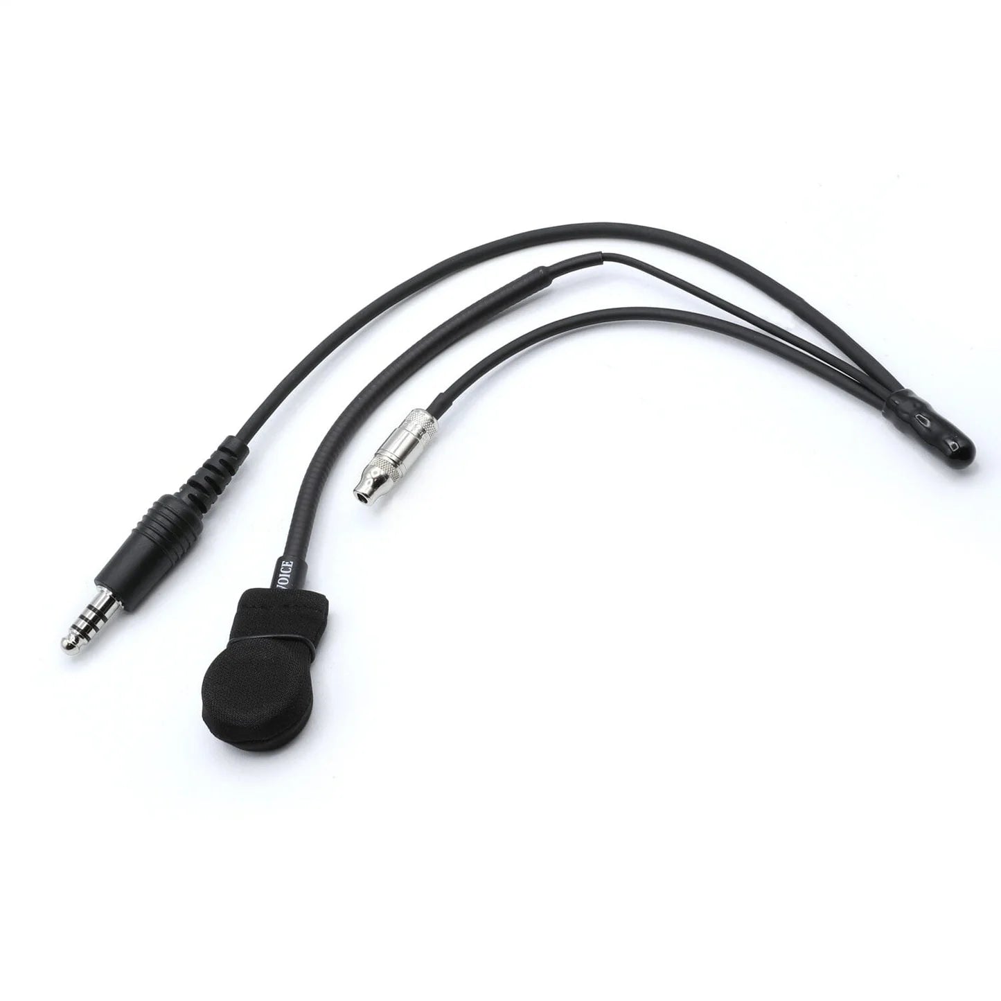 4C IMSA Wired Straight Cord Helmet Communication Kit with Noise-Canceling Mic & 3.5mm Jack - Perfect for Racing, Motorcycling & Construction Work