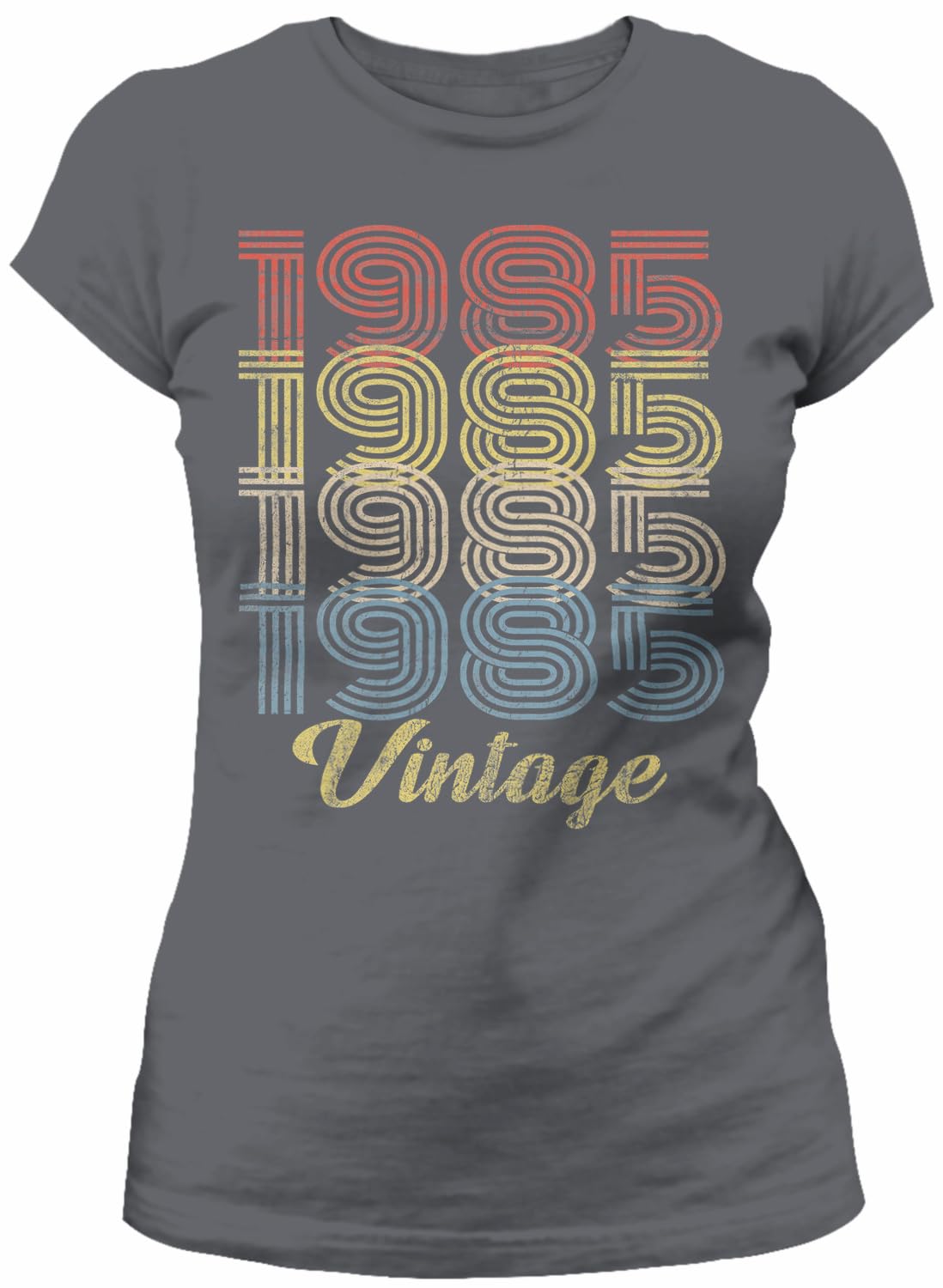 Vintage 1985 Retro 40th Birthday T-Shirt for Women - Funny 40th Birthday Gift Idea - Perfect for Birthday Parties & Milestone Celebrations