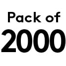 Pack of 2000