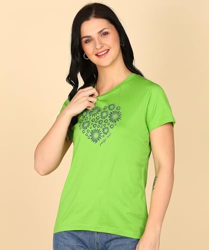CLOVERCRAFTY Women's Casual Cotton Tops - Breathable Shirt for Everyday Wear | Perfect for Office, Outings & Summer Comfort