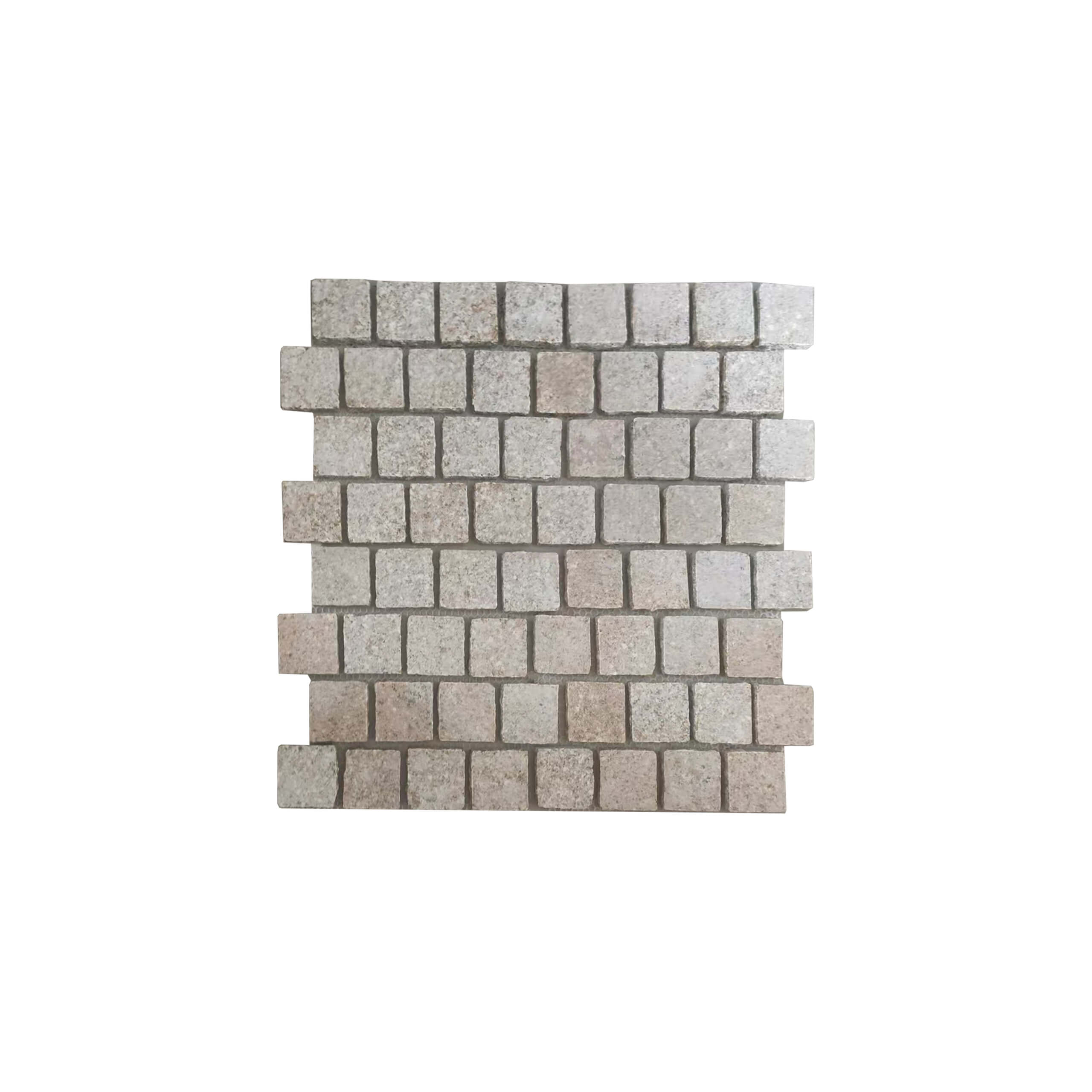 Honey Jasper Cobblestone Net Back Stacked 90x90x20mm - Natural Stone for Jewelry Making, Home Decor & DIY Crafts