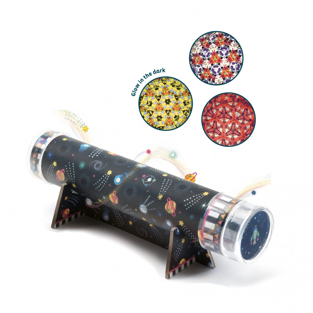 DIY Kaleidoscope Kit - Space Themed Craft for Kids | Creative STEM Toy for Science Learning & Sensory Play