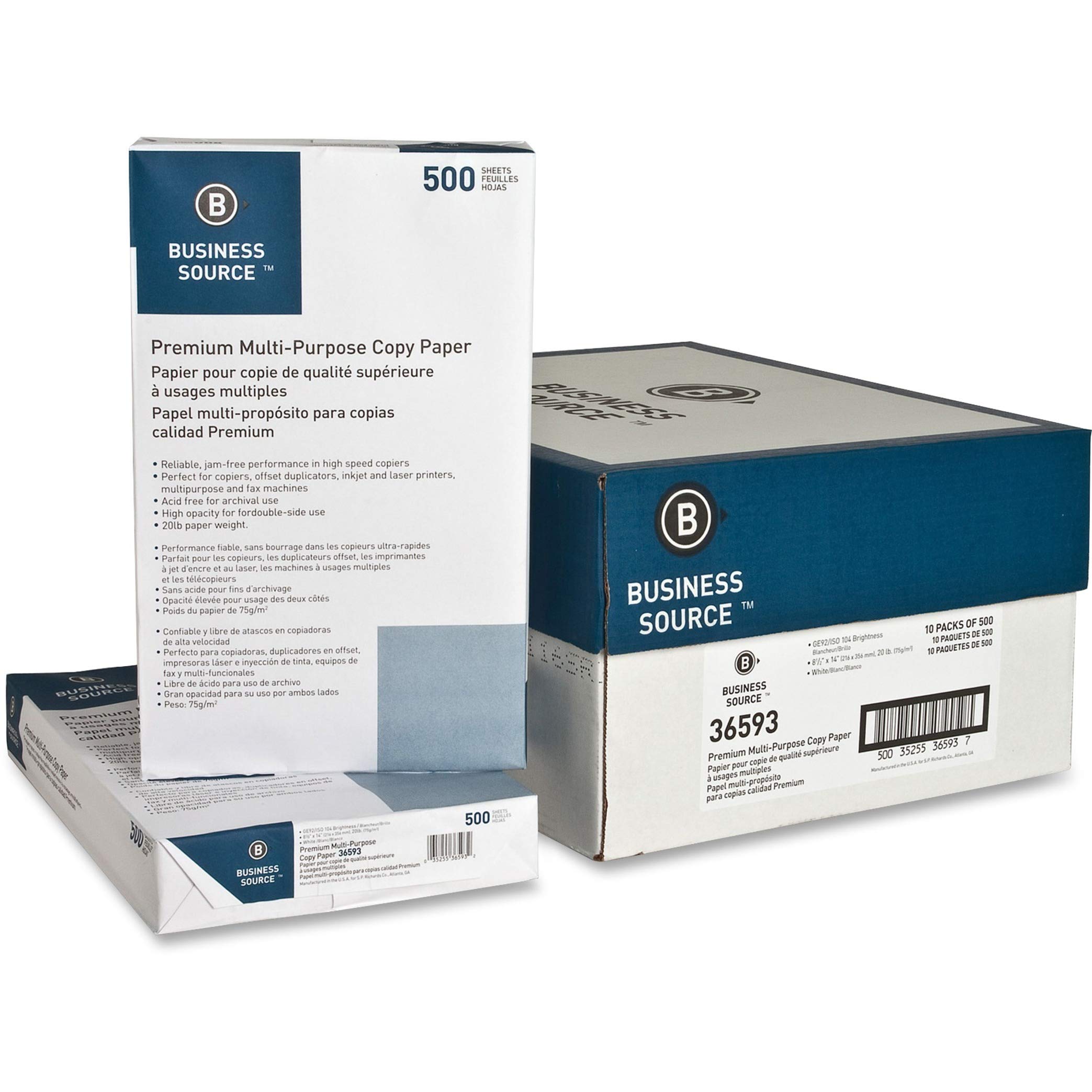 Premium Multipurpose Copy Paper for Office & Home Use - 8.5
