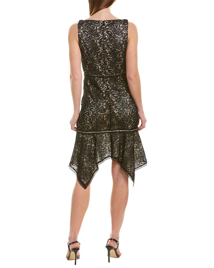 Elie Tahari Women's Sheath Dress Size 10 Black - Elegant Office Wear & Cocktail Party Dress for Professional Women