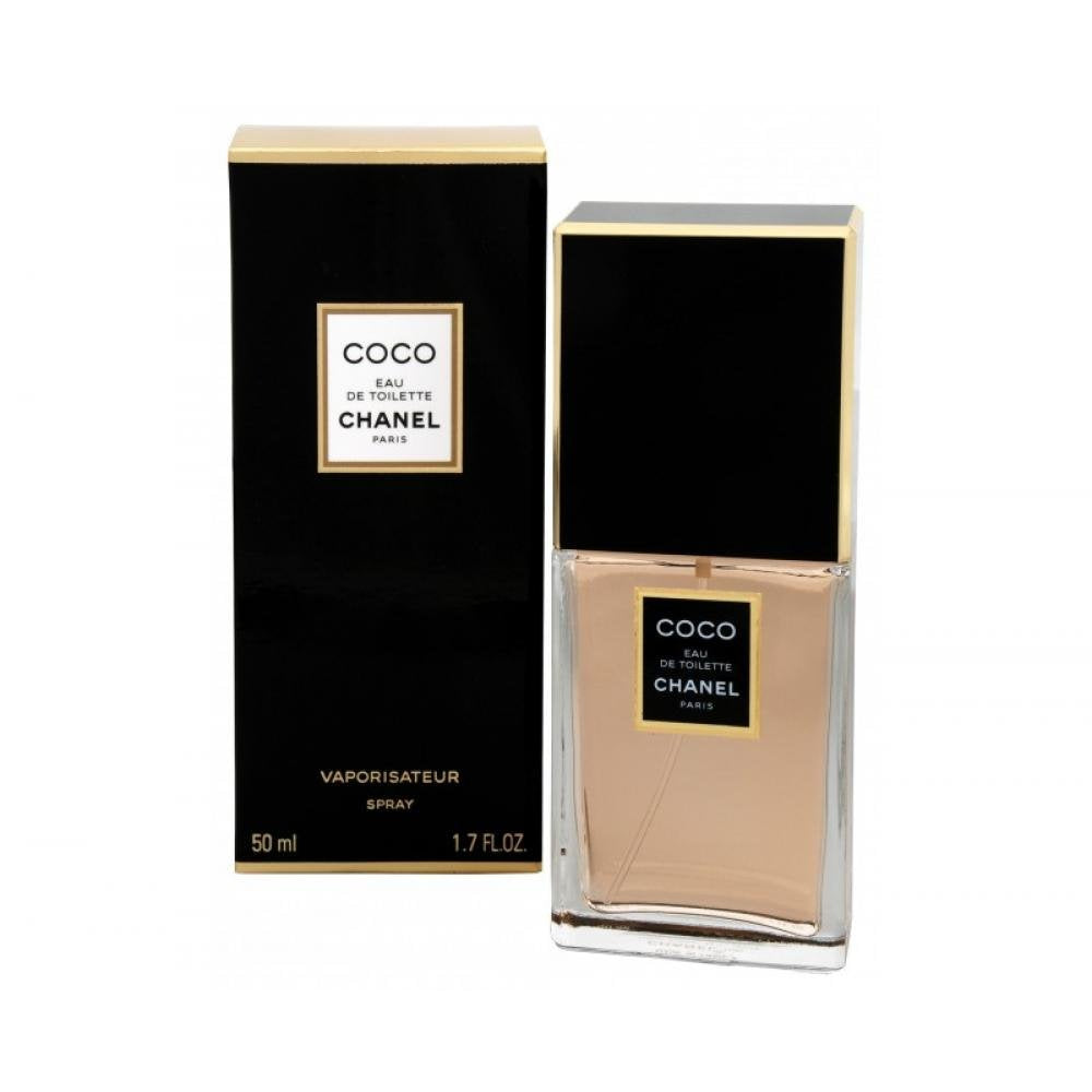 Chanel Coco Mademoiselle Eau de Toilette Spray for Women, 1.7 Fl Oz (50ml) - Fresh Floral Fragrance for Day & Night Wear, Perfect for Work, Date & Special Occasions
