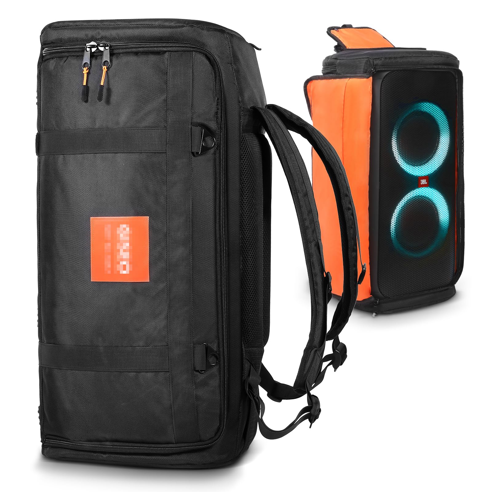 JBL PartyBox 310 Speaker Travel Case - Waterproof Portable Carry Bag Backpack for JBL PartyBox Series Speakers - Perfect for Travel, Outdoor Parties & Music Events (Black)