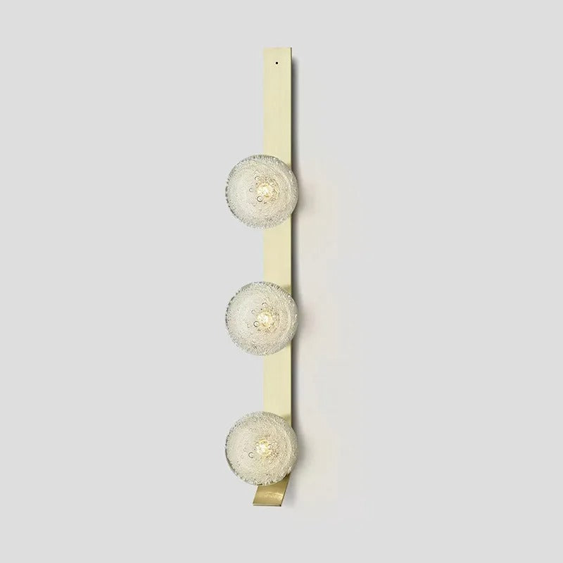 Modern Soot Glass Bedside Wall Lamp - Dimmable LED Night Light for Bedroom, Nursery & Reading Nook - Warm White Ambient Lighting for Relaxation & Sleep