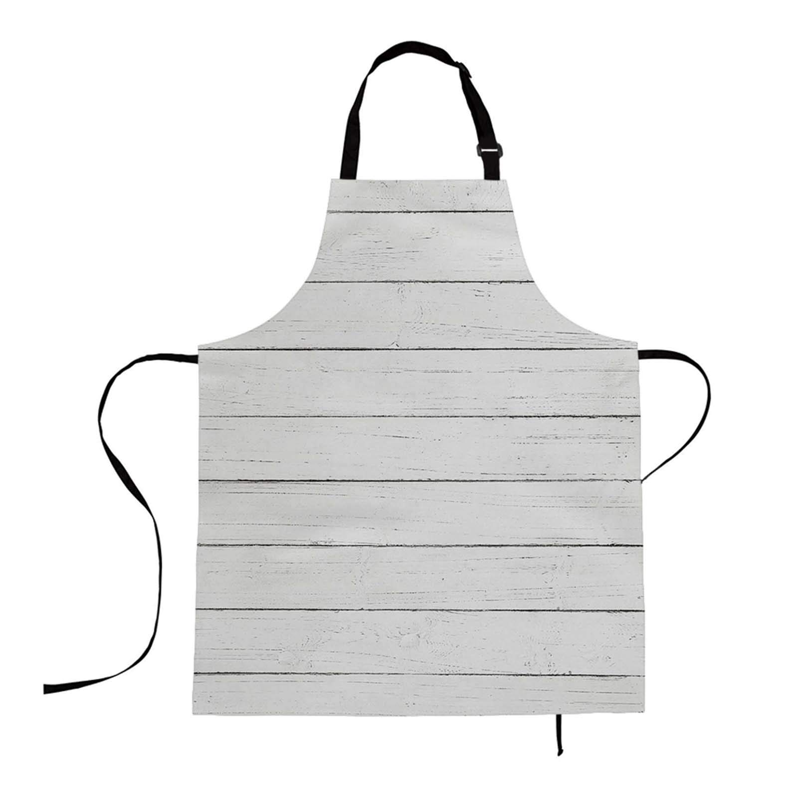 HOSNYE Durian & Yellow Doodles Apron - Cute Tropical Fruit Print Kitchen Apron for Cooking, Baking, BBQ - Perfect for Summer Parties, Tropical Themed Events & Gift Giving