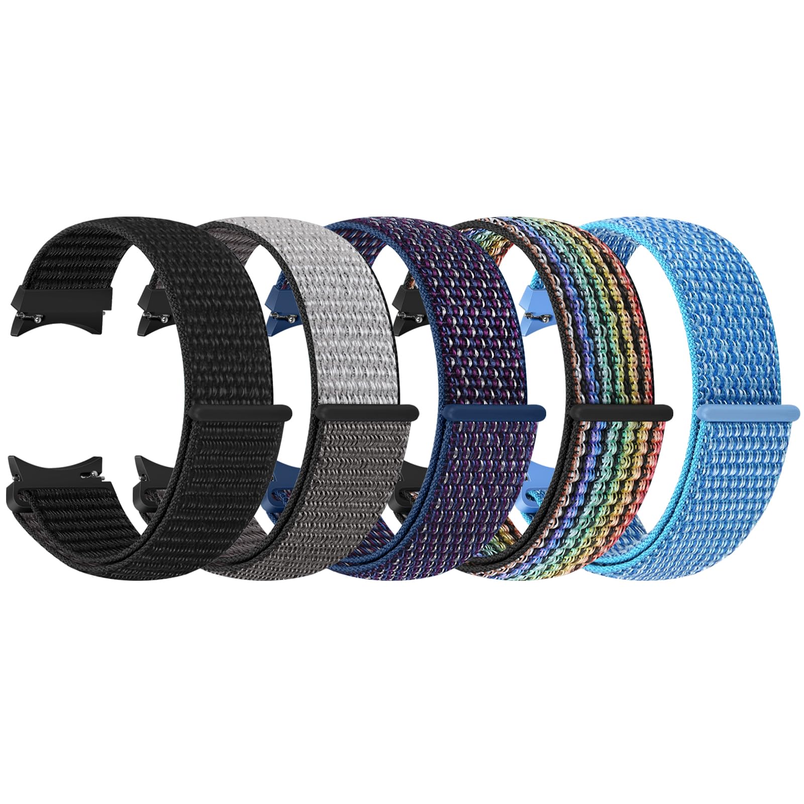 Galaxy Watch 6/5/4 Bands - No Gap Sport Loop Strap for Active Lifestyles