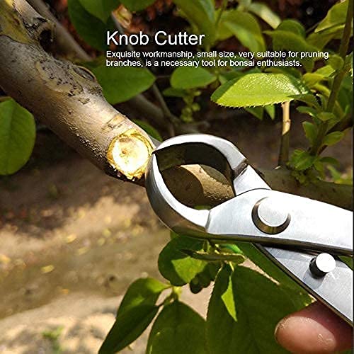 Premium Bonsai Concave Cutter & Knob Cutter Set - 180mm Professional Branch Trimmer, Bonsai Scissors & Tree Clippers for Pruning - Ideal for Bonsai Care, Gardening & Landscaping