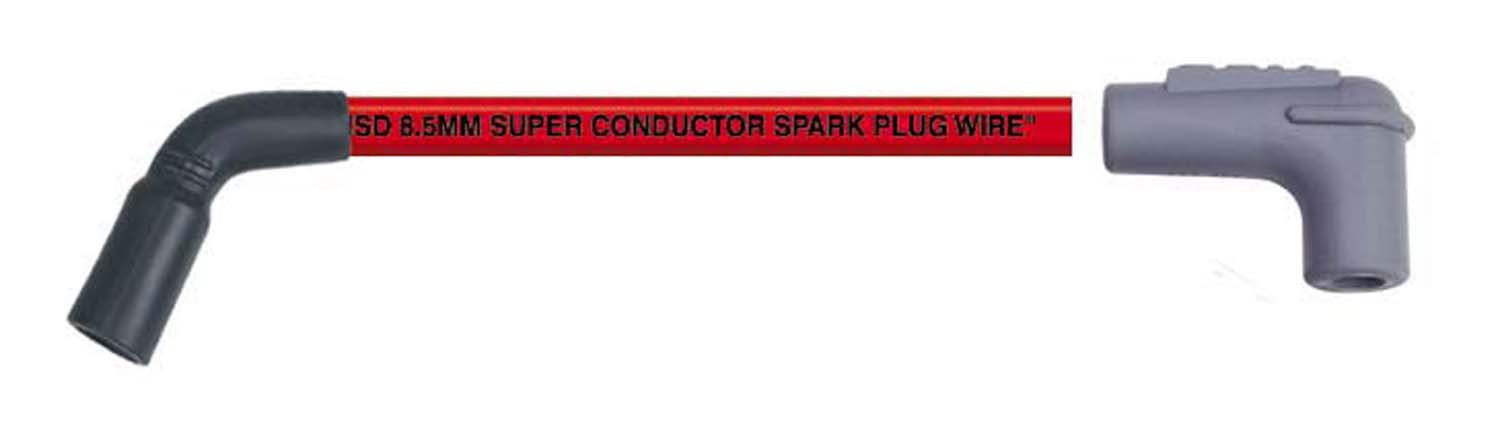 MSD 32139 Spark Plug Wire Set - High Performance Ignition Wires for Ford, Chevy, Dodge - Perfect for Engine Tune-Ups & Automotive Repairs
