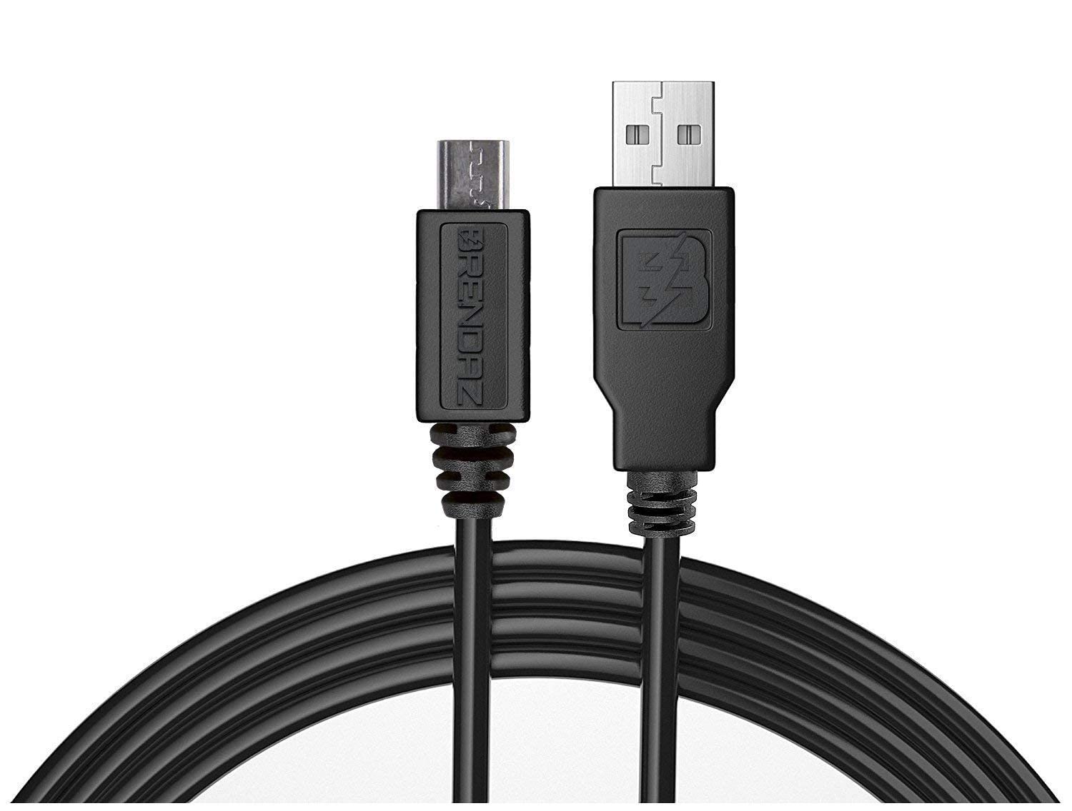 Canon EOS Rebel T8i USB Cable - BRENDAZ 1ft Micro USB 2.0 Data & Charging Cord for DSLR Cameras - Perfect for Photo Transfers & On-the-Go Charging