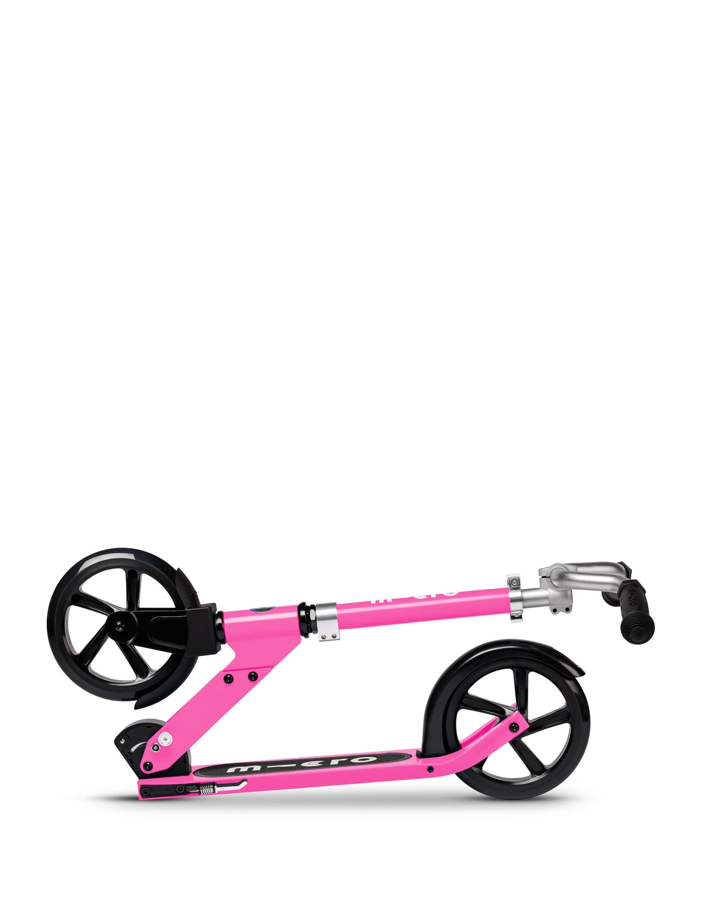 Micro Cruiser Kids Scooter for Ages 5-12 | Lightweight Aluminum Deck & Smooth Ride | Pink Foldable Kick Scooter for Boys & Girls | Perfect for School, Park & Neighborhood Fun