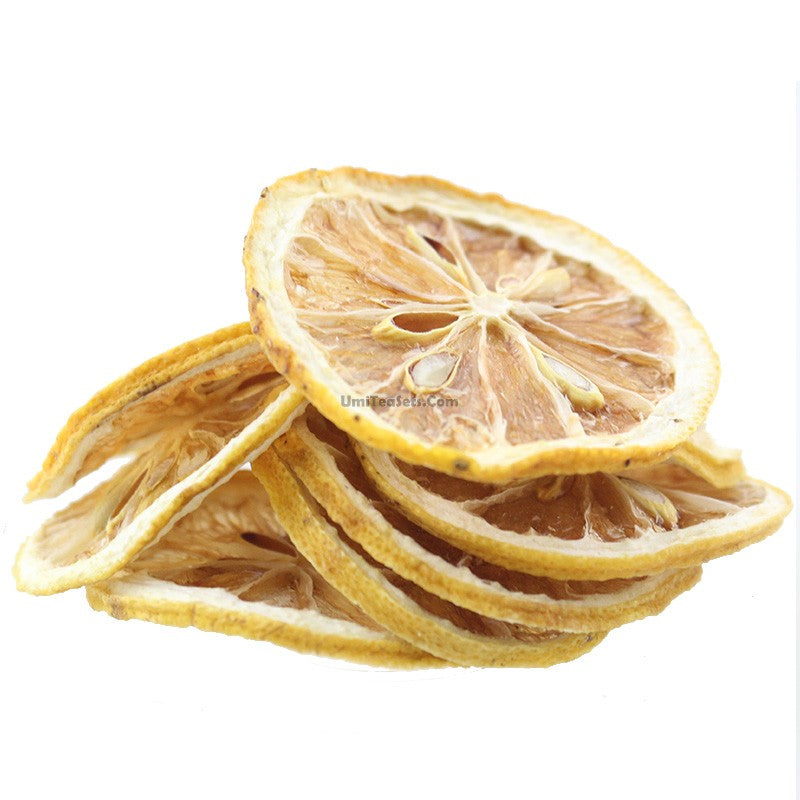 Organic Lemon Slices Tea - 100% Natural Dried Lemon for Herbal Tea, Detox & Weight Loss | Perfect for Iced Tea, Hot Brew & Gift Giving