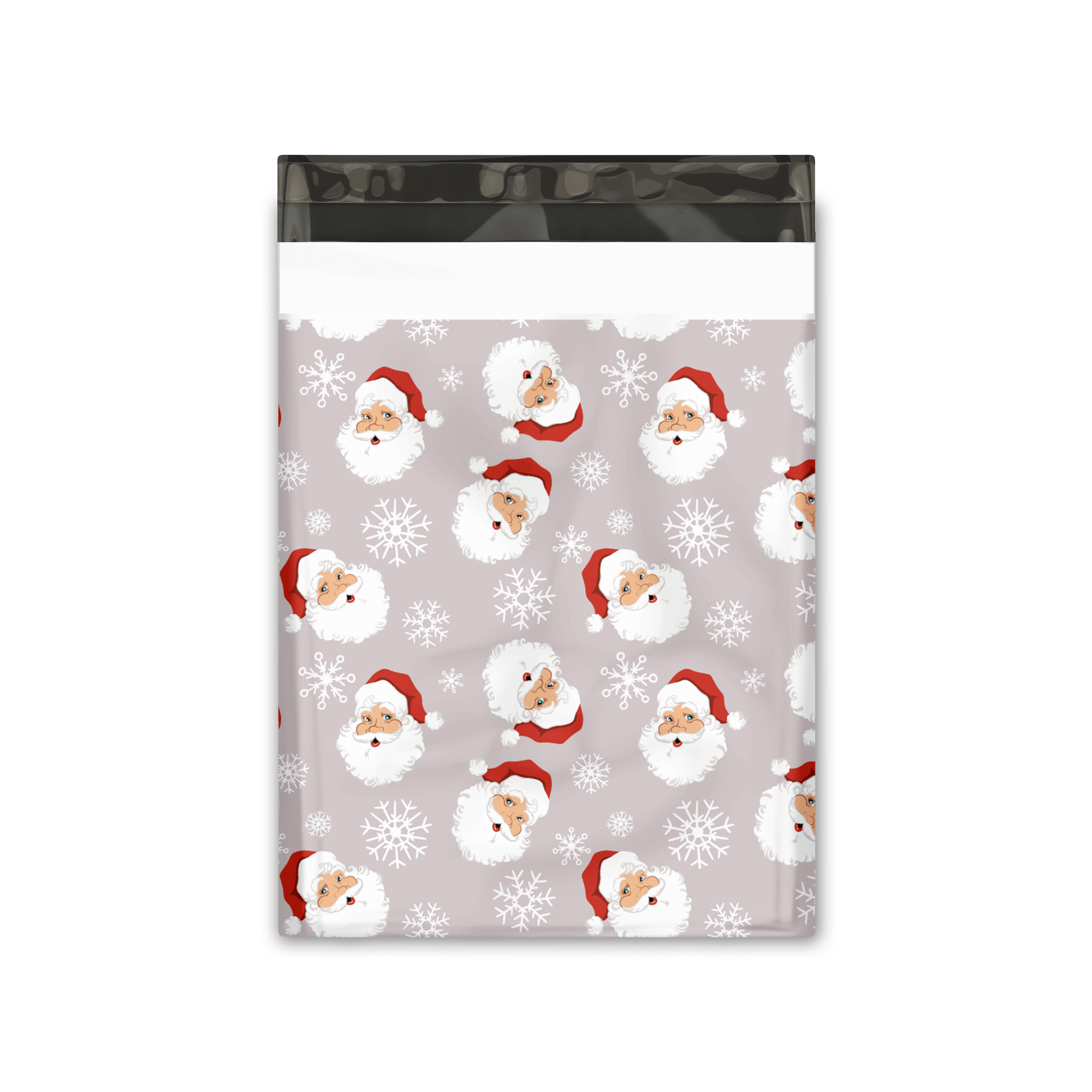 10x13 Santa Claus Printed Poly Mailers - Premium Christmas Shipping Envelopes for Ecommerce, Holiday Gifts & Online Store Packaging (Set of 50) - Perfect for Holiday Shipping, Small Business Packaging & Festive Gift Bags