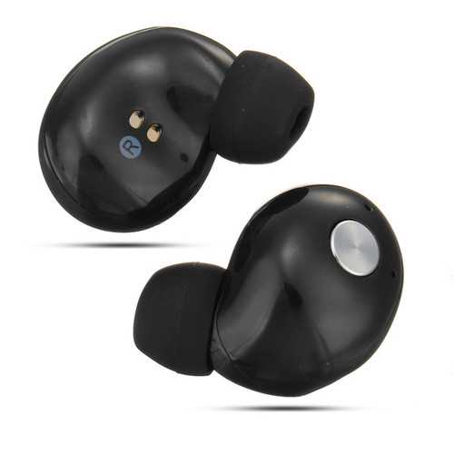 Wireless Bluetooth 4.2 TWS Earbuds with Stereo Bass & Built-in Mic - Perfect for Gym, Running & Commuting