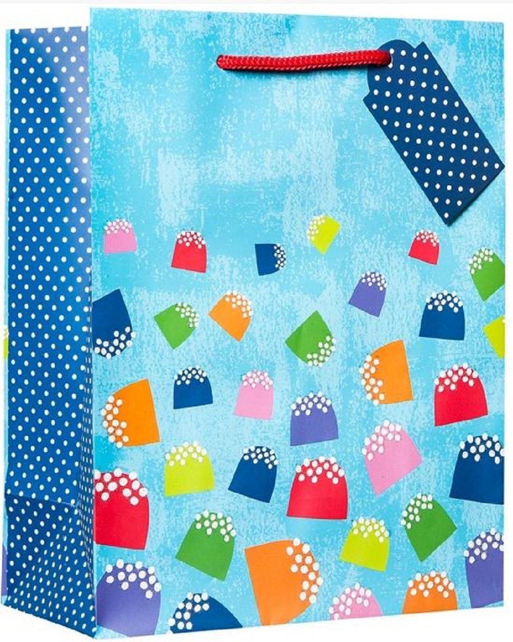 10 Pack Gumdrop Gift Bags by Wondershop - Perfect for Birthday Parties, Baby Showers & Holiday Gifting