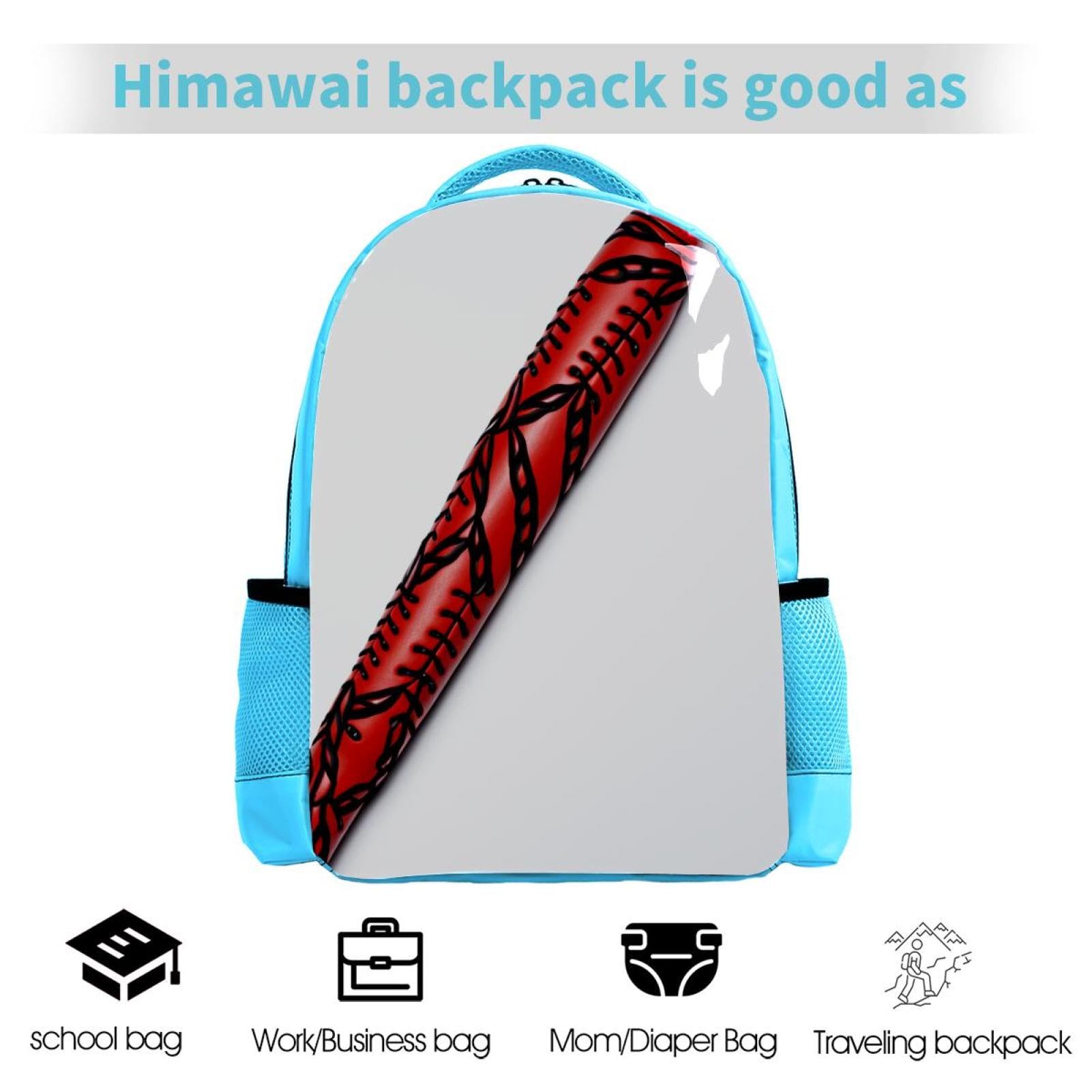 Stylish Travel Backpack for Women & Men - Durable Baseball Backpack for Commuting, Hiking, School & Work - Perfect for Daily Use & Outdoor Adventures