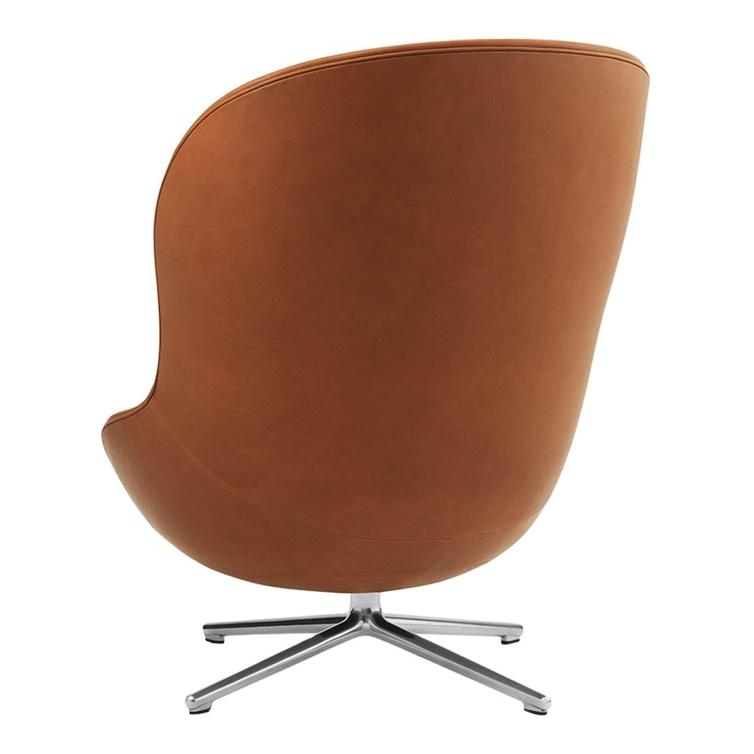 Premium Hyg Lounge Chair with 360° Swivel Base - Modern Accent Chair for Living Room, Bedroom or Office - Ergonomic Comfort for Relaxing & Reading
