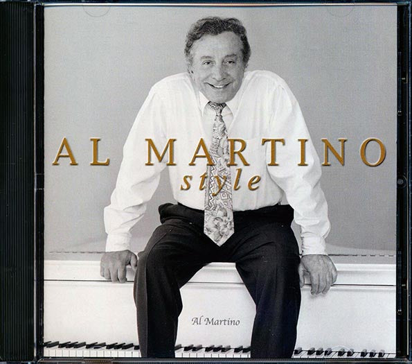 Al Martino CD - Classic Italian-American Music for Relaxation, Dinner Parties & Romantic Evenings