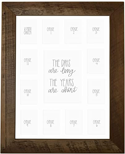 Barnwood Frame, White Mat